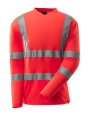 Mascot T-shirt Classic Lange Mouw 18281-995 hi-vis rood